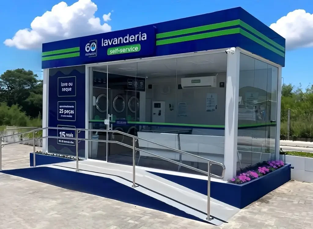 Chuỗi giặt là tự phục vụ 60 Minutos hoạt động trên khắp Brazil