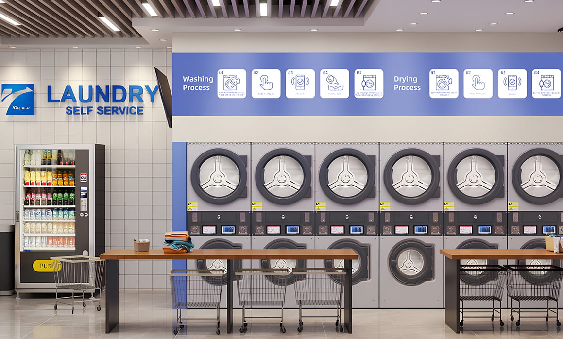 Công nghệ thông minh đã thực sự biến đổi ngành công nghiệp máy giặt công nghiệp?